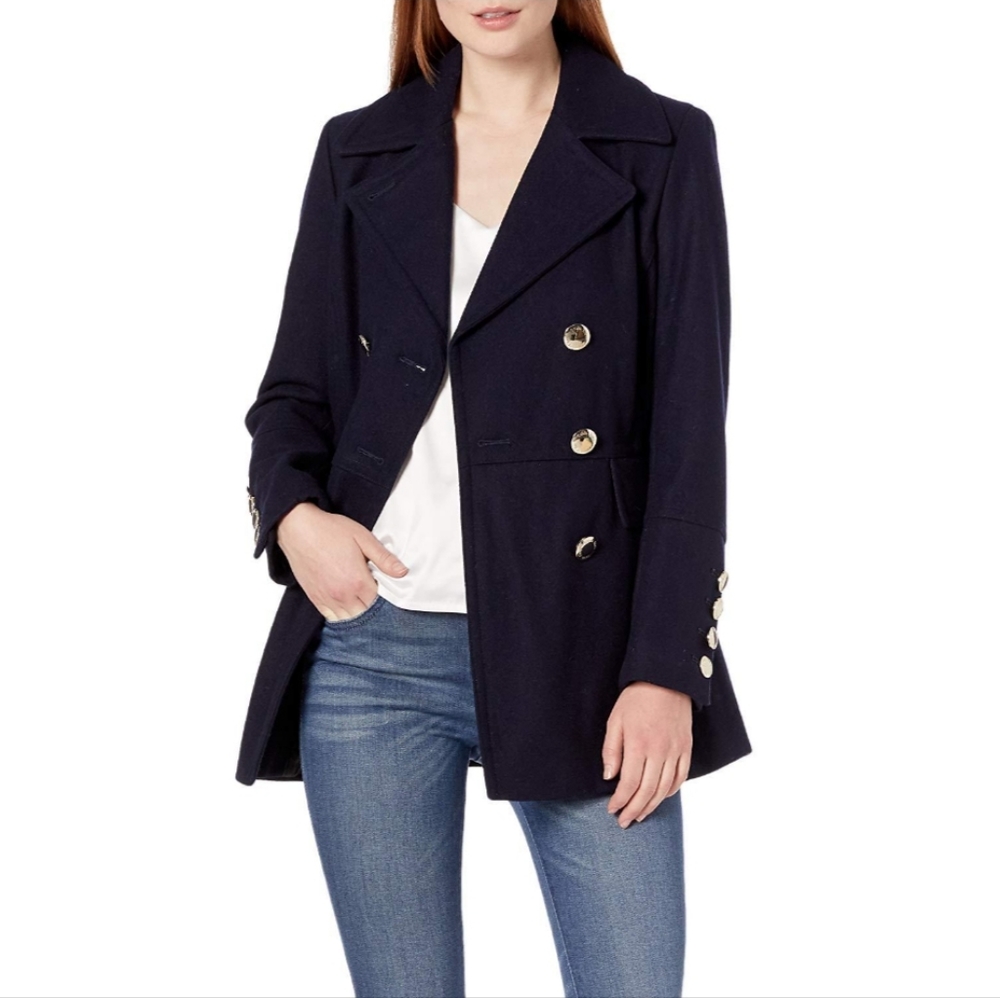Calvin Klein Wool Peacoat